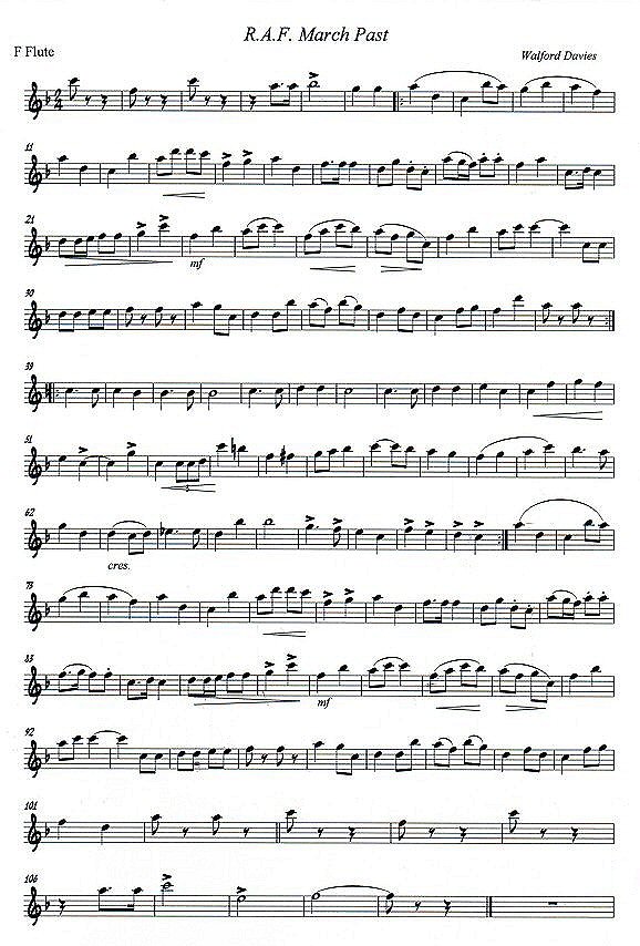 1st F Flute